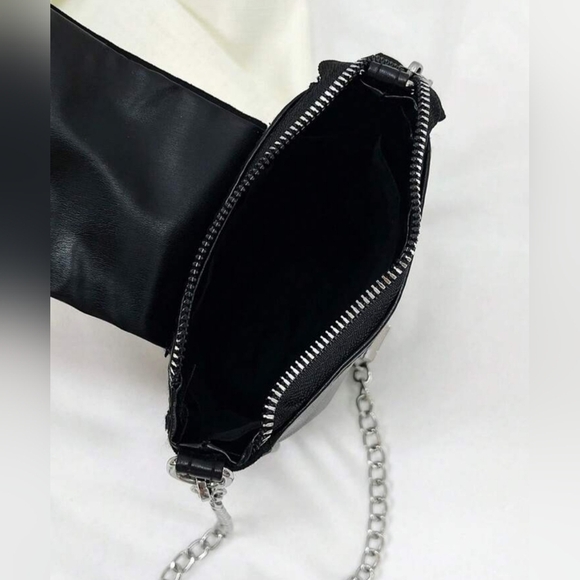 Punk/Gothic Shiny Rhinestone Chain Strap Bag " Gift Bundle" - Picture 8 of 9